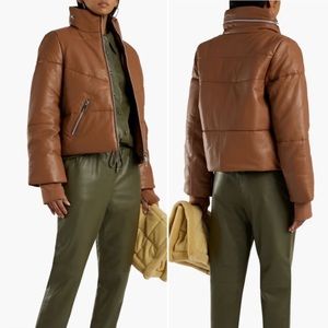 W118 BY WALTER BAKER Edwina quilted leather jacket